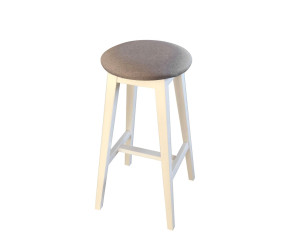 Табурет барний круглий ясен лак savana 07