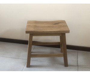 Wave stool ash lacquer