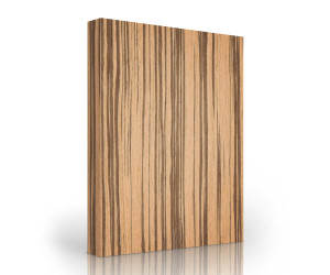 Шпонированные фасад - ФГ 716*396 Зебрано 0021PS ZE-0021PS