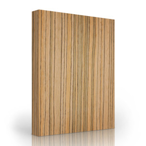 Veneered facade - FG 716 * 396 Zebrano 0001PS ZE-0001PS