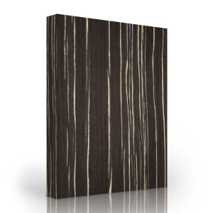 Veneered facade - FG 716 * 396 Zebrano Black 0149PS ZE-0149PS