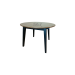 Table Casanova 1100/1600 ash rustic + wenge, wooden, modern, round, extendable, oval or round