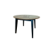 Table Casanova 1100/1600 ash rustic + wenge, wooden, modern, round, extendable, oval or round