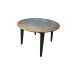 Table Casanova 1100/1600 ash rustic + wenge, wooden, modern, round, extendable, oval or round