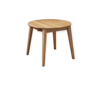 Стіл RoundNew 90/130 розкладний ясен лак