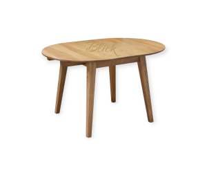 Стіл RoundNew 90/130 розкладний ясен лак