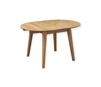 Стіл RoundNew 90/130 розкладний ясен лак