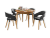 Table Adam D110/1900 ash without chairs, dining, kitchen, folding, table and chairs