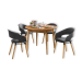 Table Adam D110/1900 ash without chairs, dining, kitchen, folding, table and chairs