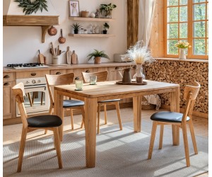 Стіл New York 140/80 дуб олія