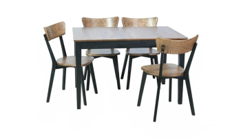 Стол Kventin 140/180 раскладной, современный, деревянный стол для кухни или гостиной 