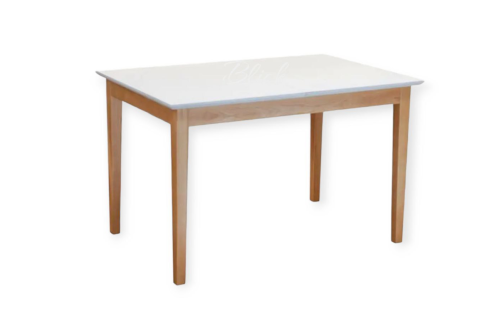 Стіл Best 120/160 80 ясен білий+лак