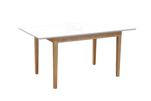 Стіл Best 120/160 80 ясен білий+лак