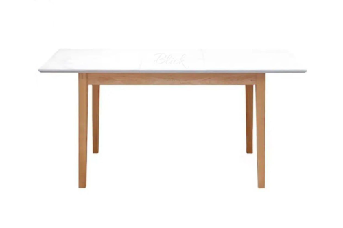 Стіл Best 120/160 80 ясен білий+лак