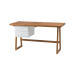 Writer table ash lacquer - writing modern in the Scandinavian style for the home