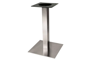 Опора для столу Loft S 3421 72 Nikel - металеві меблеві опори в стилі Loft