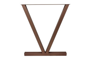 Table support Loft V 53412 72 Broun - furniture metal supports in Loft style