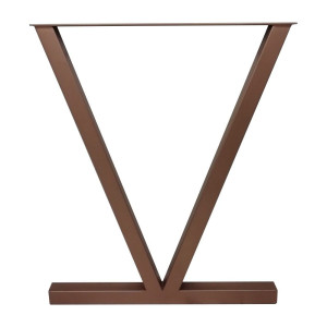 Table support Loft V 53412 72 Broun - furniture metal supports in Loft style