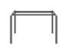 Опора для стола Loft Q2 534126 72 Grey - мебельные металлические опоры в стиле Loft