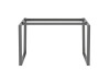 Опора для столу Loft QD2 541326 72 Grey - металеві меблеві опори в стилі Loft