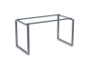 Опора для столу Loft QD 6116 72 Grey - металеві меблеві опори в стилі Loft