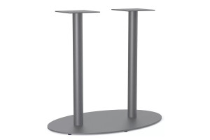 Опора для столу Loft D 7117 72 Grey - металеві меблеві опори в стилі Loft