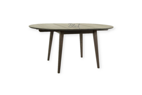 Стіл RoundNew 110(160) розкладний ясен лак венге