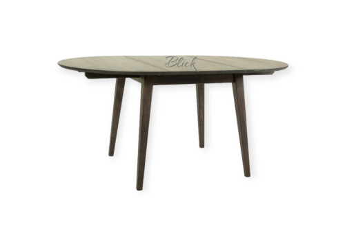 Стіл RoundNew 110(160) розкладний ясен лак венге