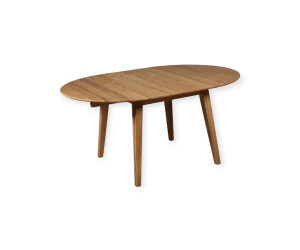 Стол RoundNew 110(160) розкладний дубовий фінішне покриття маслом