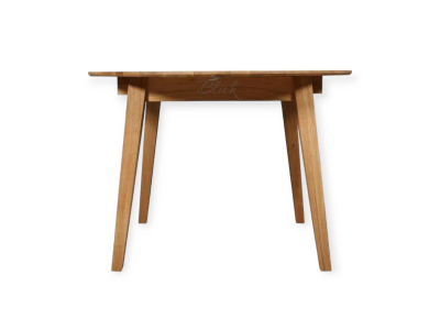 Стіл RoundNew 110/160 ясен лак та стільці Dallas 4 шт ясен soft black