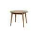 Table Casanova 110/160 ash lacquered rustic