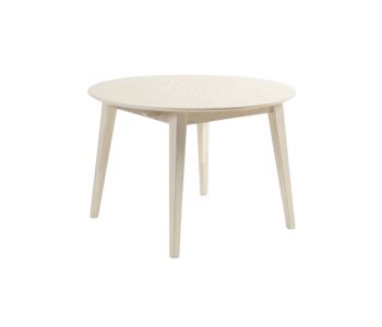 Стіл RoundNew 110/160 розкладний з ясена лак perl