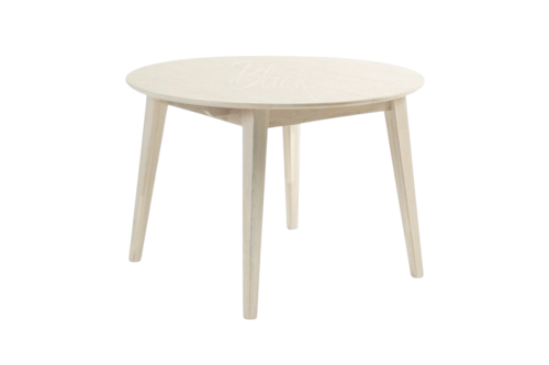 Стіл RoundNew 110/160 розкладний з ясена лак perl