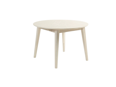 Стіл RoundNew 110/160 розкладний з ясена лак perl