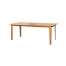 Table London 1400/2200 ash lacquered