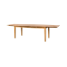 Table London 1400/2200 ash lacquered