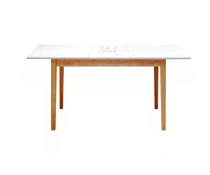 Table Modern 120/160 * 80 ash white&nat