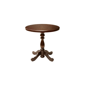 Round table R-1 D-800 walnut