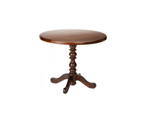 Round table R-2 D-940 walnut