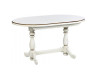 Table GOOD Large 1800/2200 WHITE & GOLD
