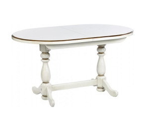 Table GOOD Large 1800/2200 WHITE & GOLD