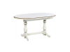 Table GOOD Large 1800/2200 WHITE & GOLD
