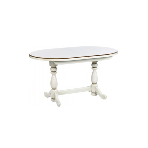 Table GOOD Large 1800/2200 WHITE & GOLD