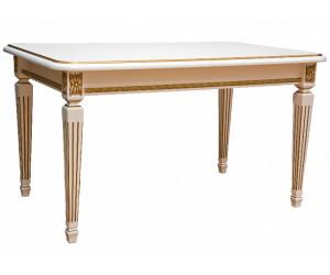 Floris White & Gold table 