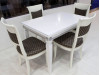 Table MarSell White & Silver 