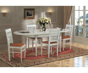 Napolion White & Argento table 