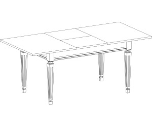 Стол Prime Perl & Beige