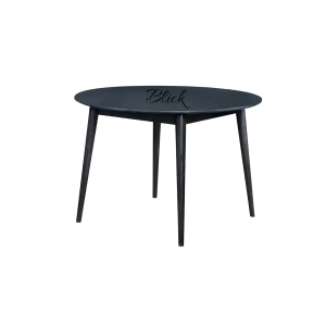 Table Adam 110/190 ash lacquered dark wenge