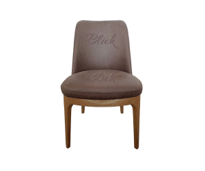 Стілець Бест ясен лак під дуб & soft ameli brown