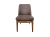 Explore the Stylish "Best" Chair in Ash with Oak-Toned Lacquer and Soft Ameli Brown by Blick